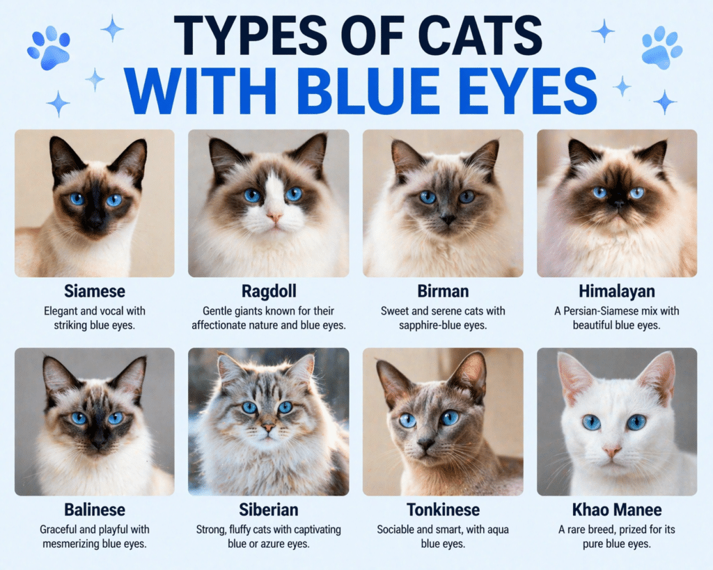Types Of Cats With Blue Eyes Types of cats with blue eyes